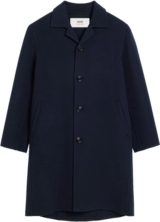 AMI Paris Coats Blue