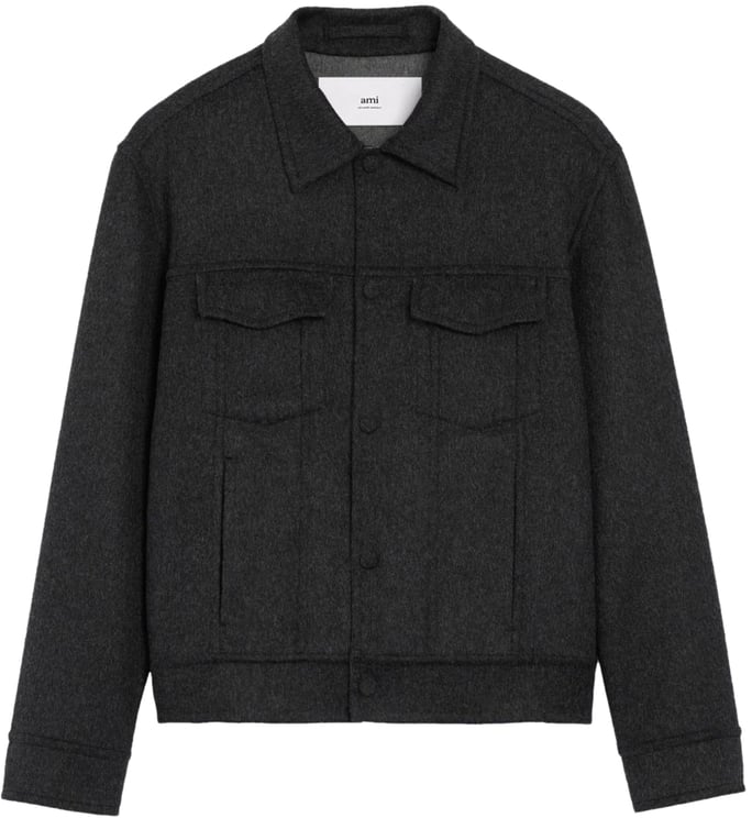 AMI Paris Jackets Anthracite