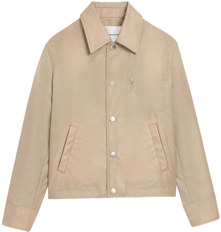 AMI Paris Jackets Beige