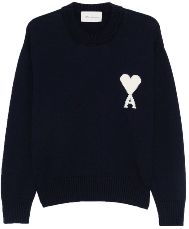 AMI Paris Sweaters Blue