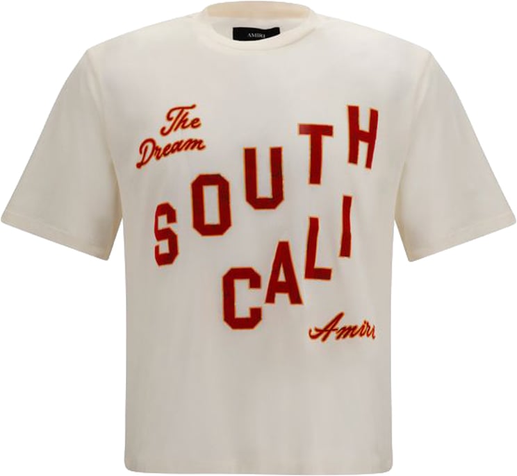 Amiri Amiri Beige Cotton T-Shirt
