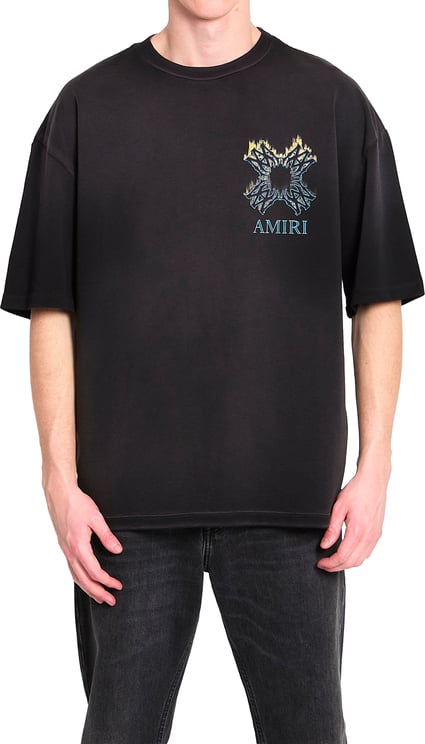 Amiri MA Quad Flames oversized T-shirt