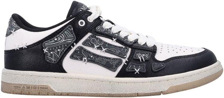 Amiri Bandana Skel Top Low Nero