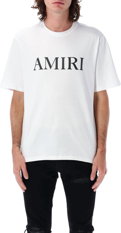 Amiri Core Logo Tee Bianco