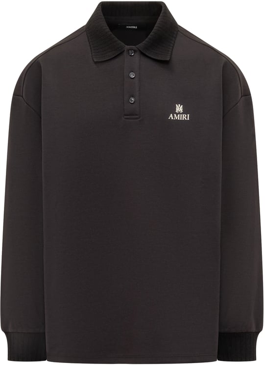 Amiri Polo Oversize Con Ricamo