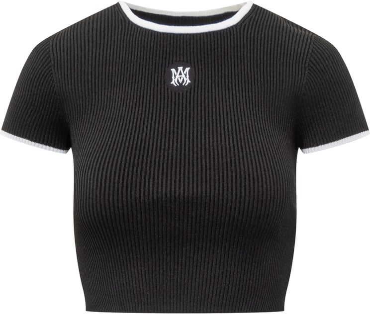 Amiri Baby Tee Logo Ricamato