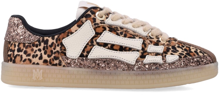 Amiri Amiri Leopard Pacific Bones Low-Top woman's Sneakers