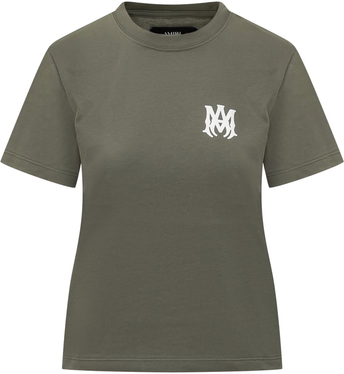 Amiri T-Shirt Logo Ricamata