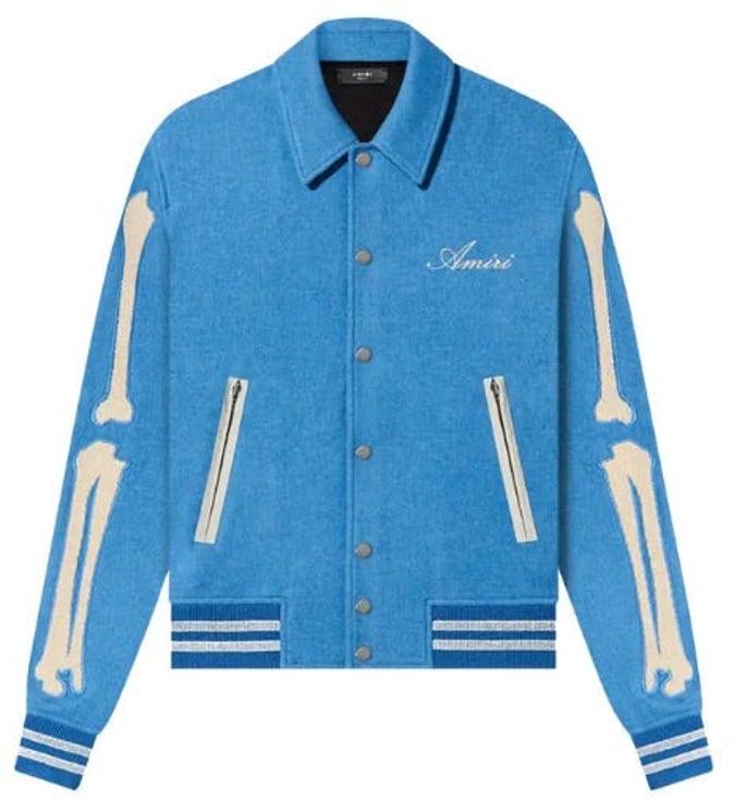 Amiri Amiri Bones Jacket 'Varsity Blue'