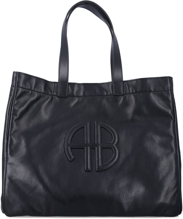 Anine Bing Large Rio Tote Nero