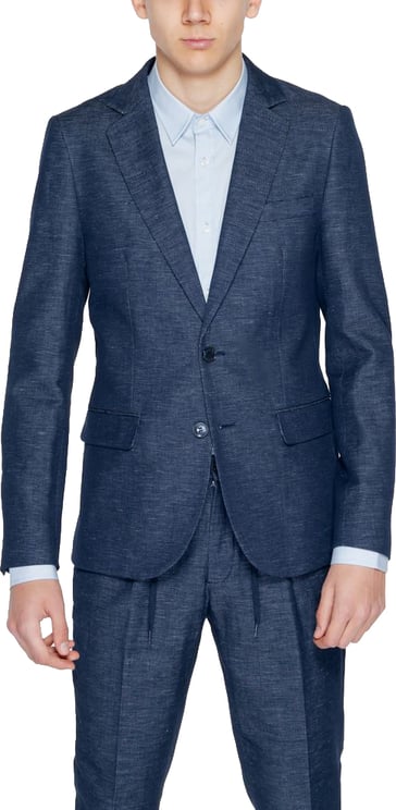 Antony Morato Antony Morato Blue Cotton Blazer