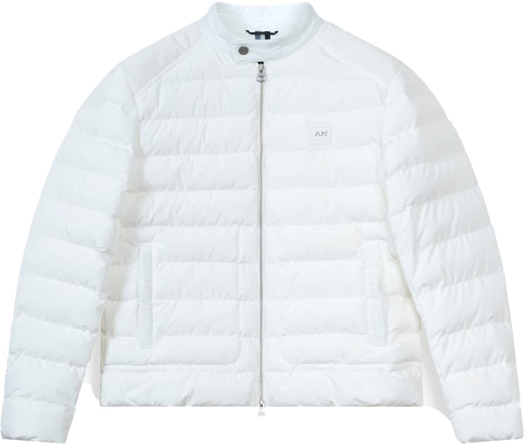 Antony Morato COAT REGULAR FIT IN ECO PADDED TECHNO FABRIC AND CORDUROY FABRIC AS CONTRAST AND METAL LOGO