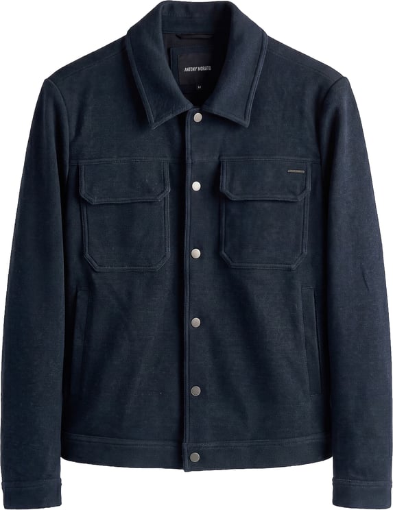Antony Morato COAT ARGON SLIM FIT IN  KNIT FABRIC STRETCH
