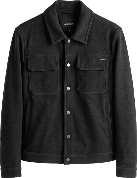 Antony Morato COAT ARGON SLIM FIT IN  KNIT FABRIC STRETCH