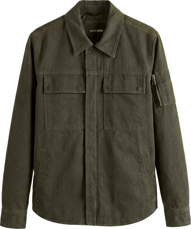 Antony Morato COAT CALEB REGULAR FIT IN DENIM