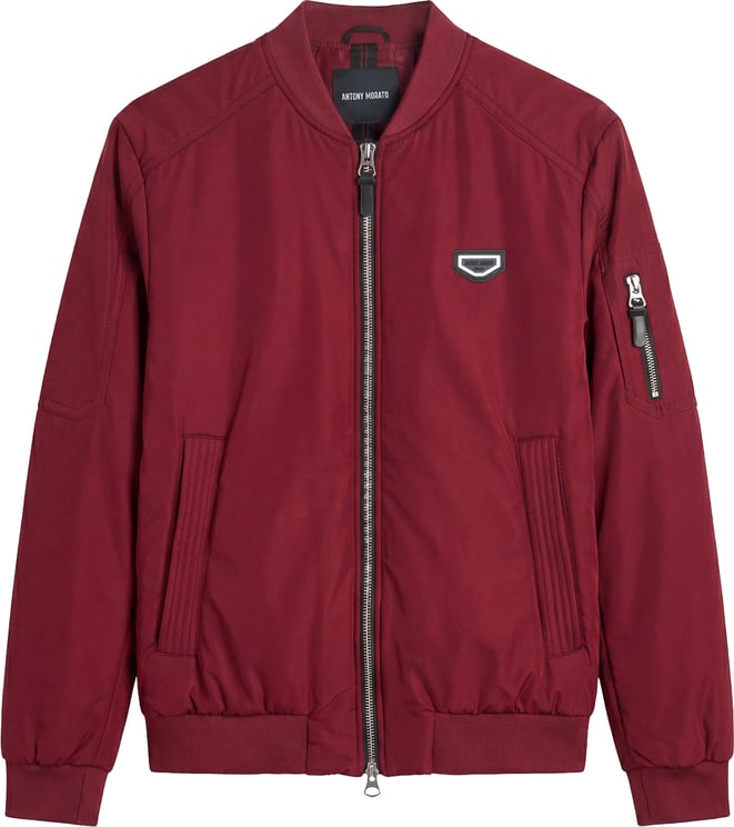 Antony Morato COAT REGULAR FIT  IN TECHNO FABRIC WITH ECOPADDING DUPONT SORONA WITH METAL LOGO PATCH