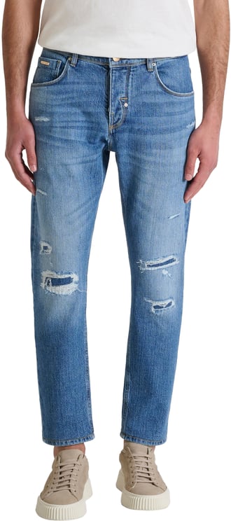 Antony Morato JEANS ARGON SLIM ANKLE LENGHT FIT IN AUTHENTIC BLUE DENIM