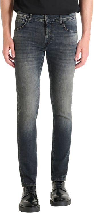 Antony Morato JEANS GILMOUR SUPER SKINNY FIT IN SPECIAL BLUE DENIM