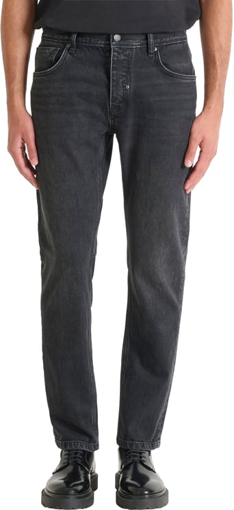 Antony Morato JEANS CLEVE SLIM STRAIGHT FIT IN ICONIC BLACK BLACK DENIM