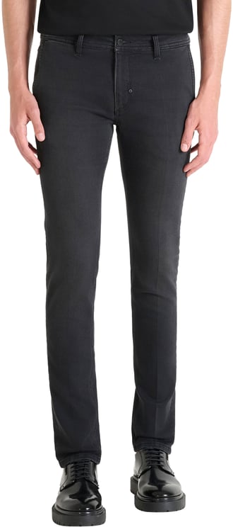Antony Morato JEANS MASON SKINNY FIT IN BLACK DENIM