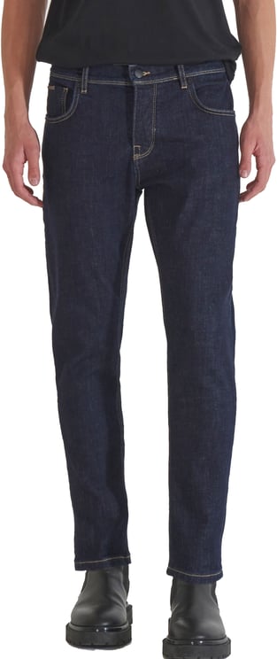 Antony Morato JEANS KURT COMFORT TAPERED FIT IN AUTHENTIC BLUE DENIM
