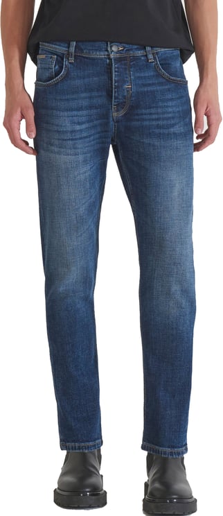 Antony Morato JEANS KURT COMFORT TAPERED FIT IN AUTHENTIC BLUE DENIM