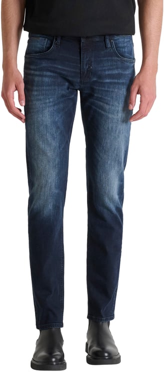 Antony Morato JEANS KURT COMFORT TAPERED FIT IN ICONIC BLUE OD DENIM