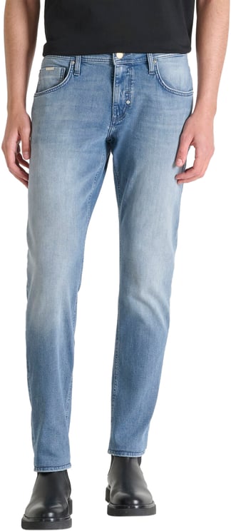 Antony Morato JEANS KURT COMFORT TAPERED FIT IN AUTHENTIC BLUE DENIM