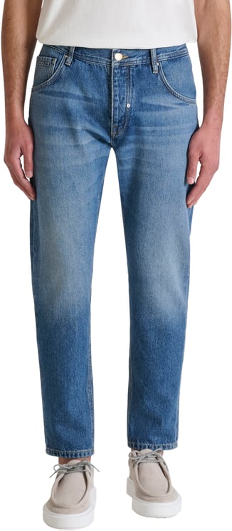 Antony Morato JEANS HENRY REGULAR ANKLE LENGHT FIT IN AUTHENTIC BLUE DENIM
