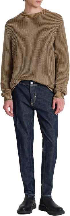 Antony Morato DENIM CHINOS RAY SLIM ANKLE LENGHT FIT IN COMFORT RAW BLUE DENIM