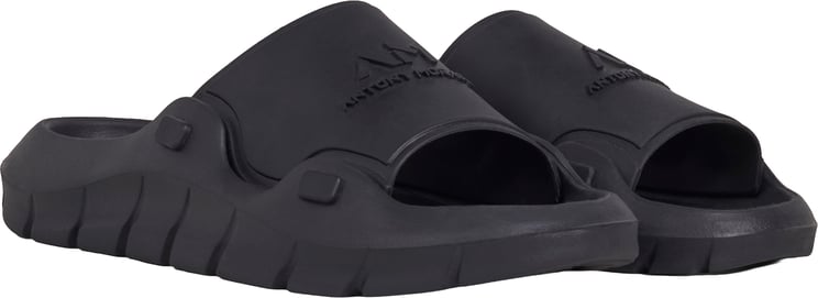 Antony Morato SLIPPER HOLBOR IN RUBBER.3D LOGO RELIEF ON UPPER.LIGHT EVA SOLE