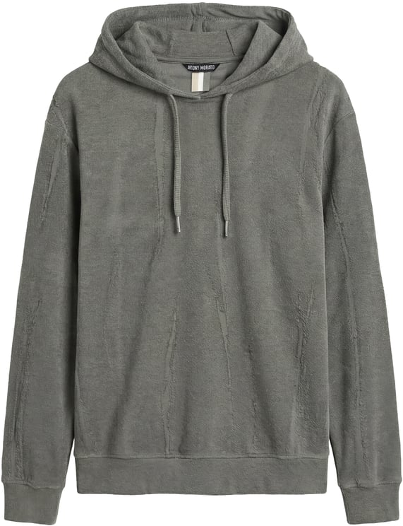 Antony Morato HOODIE RELAXED  FIT IN JAQUARD COTTON