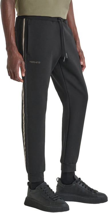 Antony Morato FLEECE TROUSERS REGULAR FIT WITH EFFECT RUBBER  LOGO