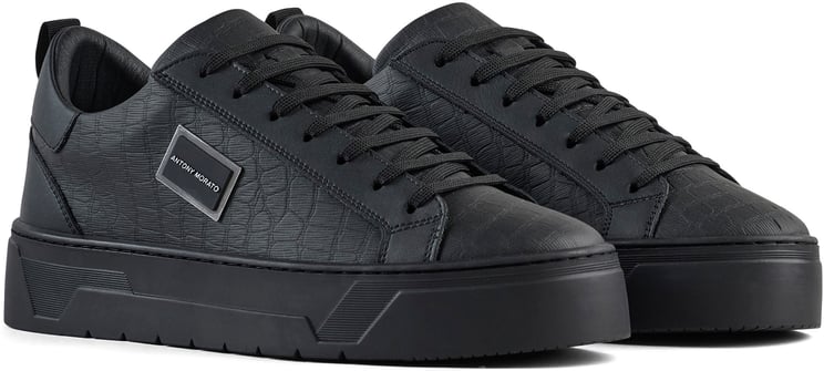 Antony Morato SNEAKER METAL BOLD.3D LOGO.INLAID PLATFORM SOLE