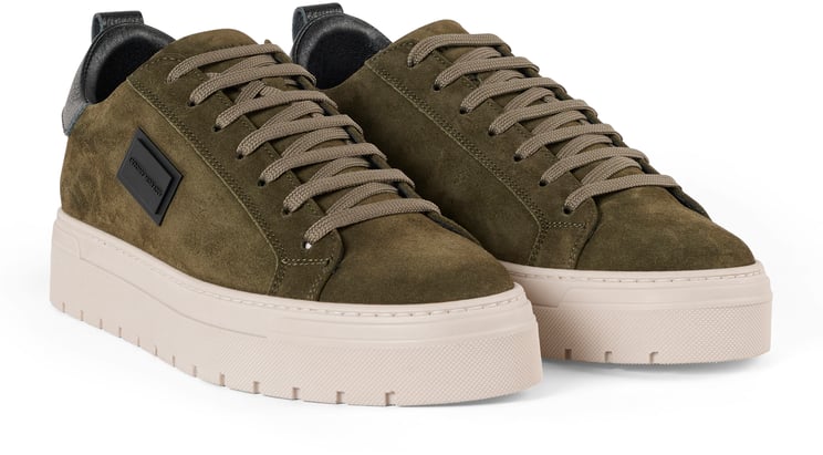 Antony Morato SNEAKER BOLD IN SUEDE.3D LOGO PLATE.PLATFORM SOLE