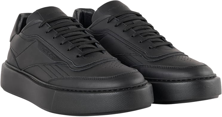 Antony Morato SNEAKER BOYER IN COATED LEATHER.LOGO ACCENTS ON UPPER.LIGHT EVA SOLE