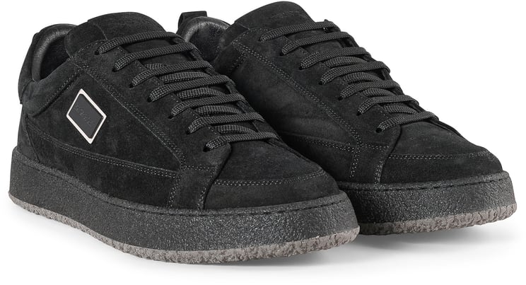 Antony Morato SNEAKER MARBLE IN SUEDER.3D LOGO PLATE.CREPE SOLE