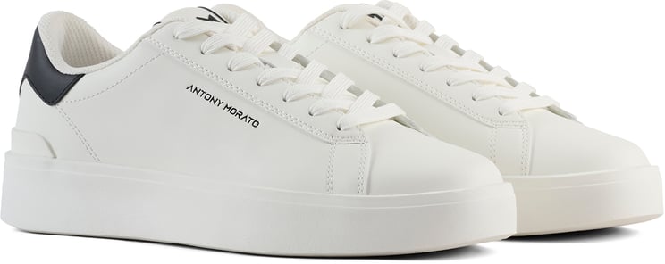 Antony Morato SNEAKER TRAVIS IN FAUX LEATHER.LOGO ACCENTS ON UPPER.FLAT CUPSOLE