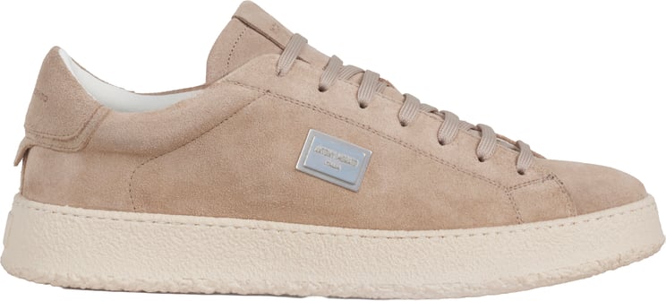 Antony Morato SNEAKER BAKER IN SUEDE.3D LOGO METAL PLATE.CREPE SOLE