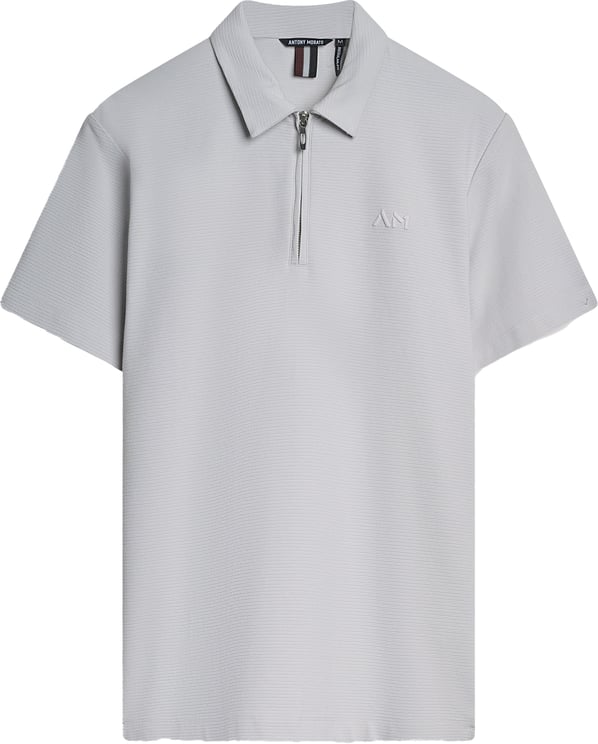 Antony Morato POLO REGULAR FIT IN DOBBY JESREY FABRIC WITH EMBROIDERED LOGO