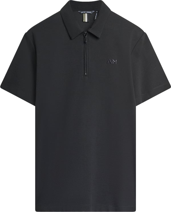 Antony Morato POLO REGULAR FIT IN DOBBY JESREY FABRIC WITH EMBROIDERED LOGO