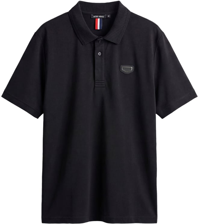 Antony Morato POLO REGULAR FIT IN SOFT JERSEY COTTON WITH RUBBER PLATE ON HEART