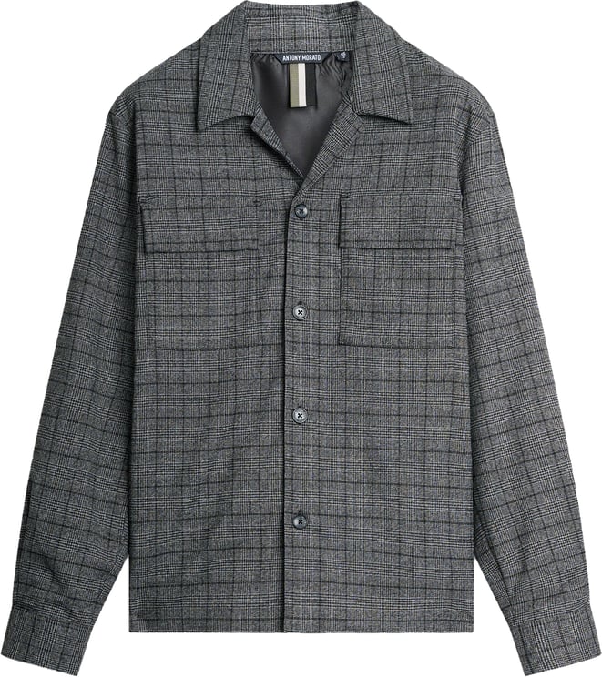 Antony Morato SHIRT REGULAR FIT GALLES MOTIF WITH LOGOED BADGE