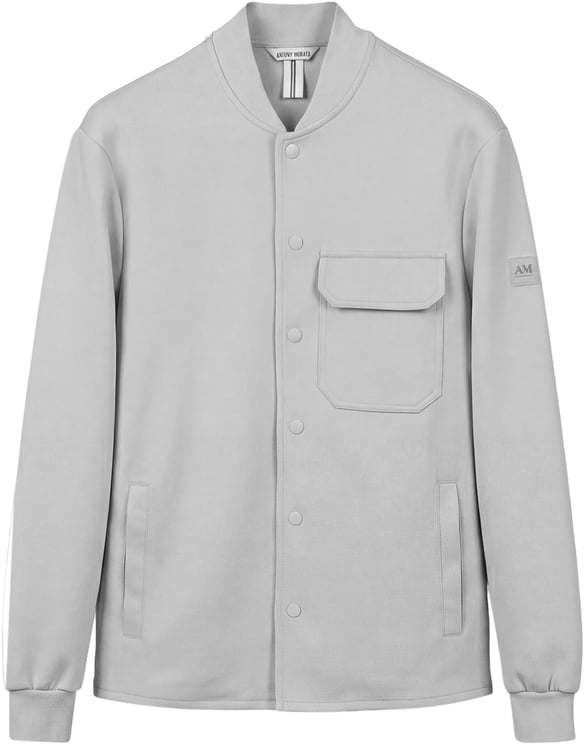 Antony Morato OVERSHIRT REGULAR FIT IN INTERLOCK WITH PATCH ON SLEEVE