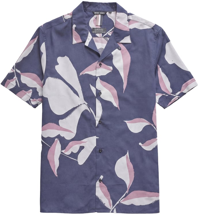 Antony Morato SHIRT HONOLULU REGULAR STRAIGHT FIT IN  WITH LOGOED  BADGE