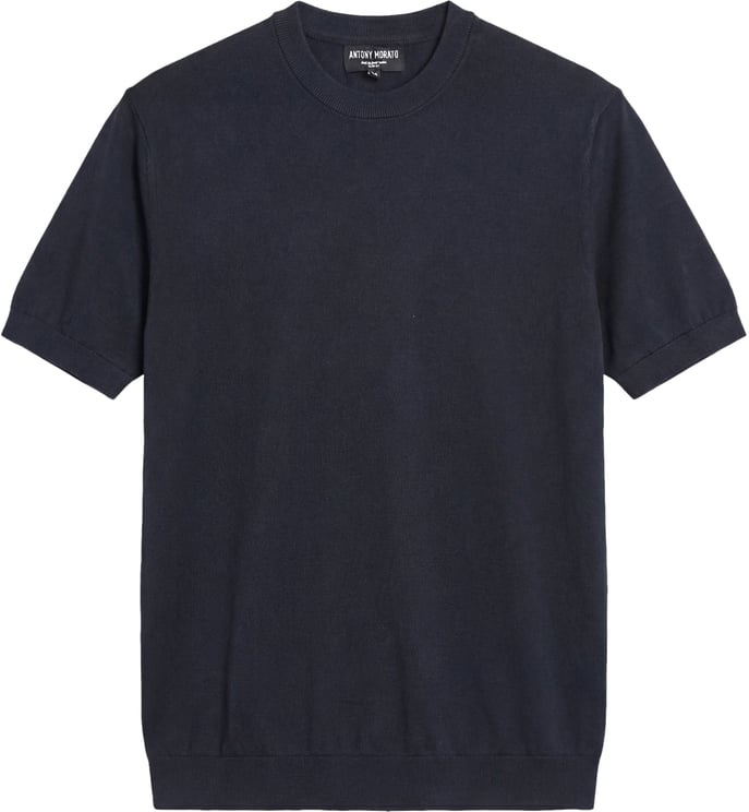Antony Morato SWEATER ROUND COLLAR SHORT SLEEVES REGULAR FIT SUPER SOFT YARN