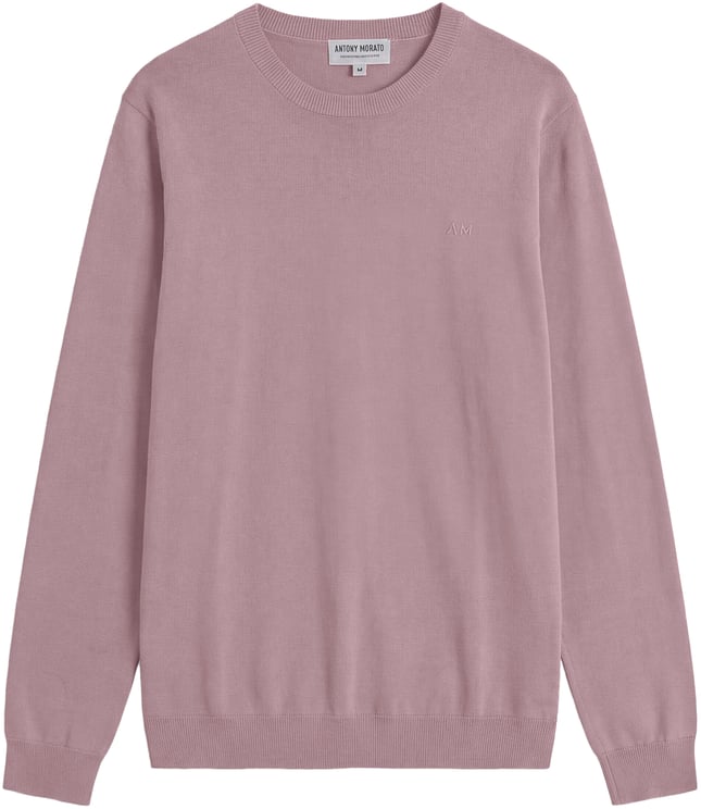 Antony Morato SWEATER REGULAR FIT SOFT YARN WITH FOAM LOGO PRINT