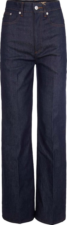 A.P.C. Domino Indigo Jeans With Classic Five-Pocket Design