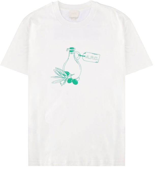 A.P.C. "OLIVE OIL" T-SHIRT