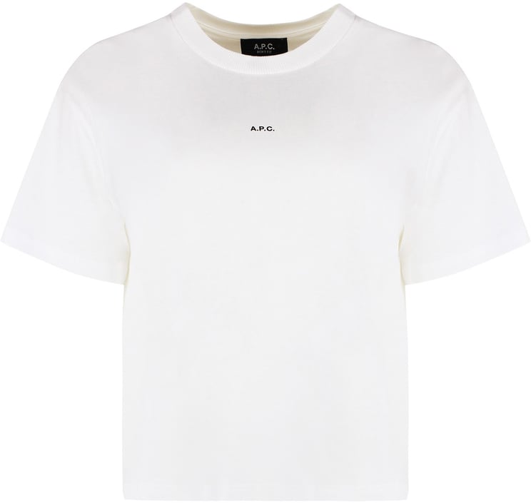A.P.C. Cotton crew-neck T-shirt